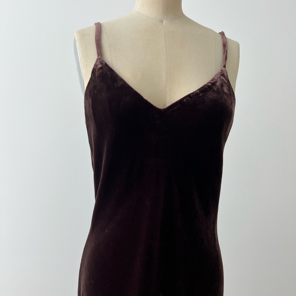 Hatch Brown Velvet Dress